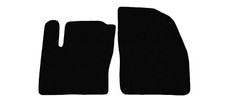 Vorne Fußmatten Velour Schwarz für Ford Focus II 2004-2011 14xRand