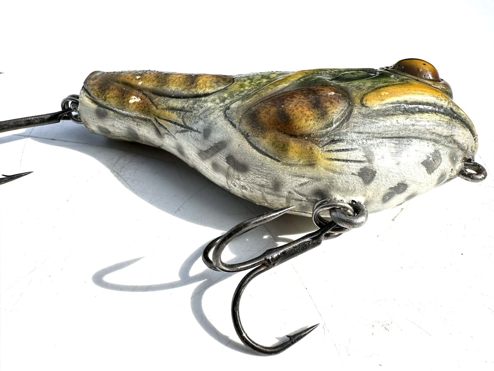 OG 3 1/4” Monroe Topwater Frog Lure Swimbait Bass Fishing Snakehead Smallmouth - Image 7