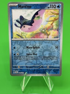 ⭐️⭐️Pokemon Mantine S & V Surging Sparks Reverse Holo Common 040/191 NM!!⭐️⭐️