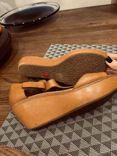 Camper Platform Sandals,tan Colour,leather,size uk-6,eu-39 - Picture 15 of 18