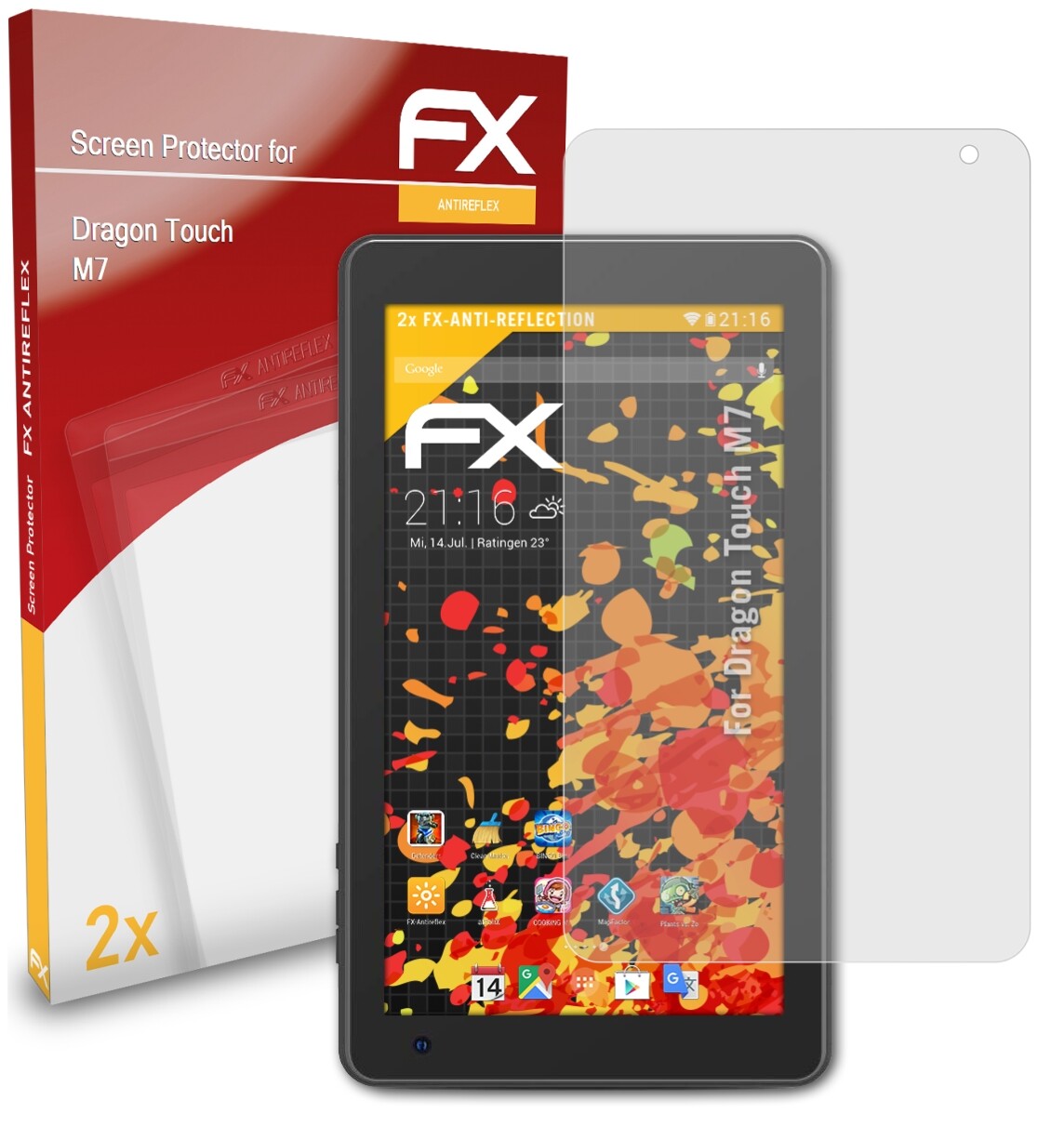 atFoliX Protecteur d'écran compatible avec Gaomon PD2200 Film