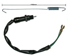 Honda CB125T CB125TD rear brake stop light switch with spring (1978-1988)