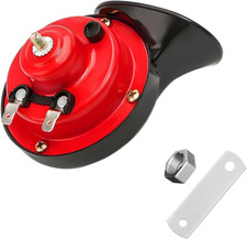 300DB Super Loud Car Horn, 12V Waterproof Durable Auto Air Electric Snail Horn,
