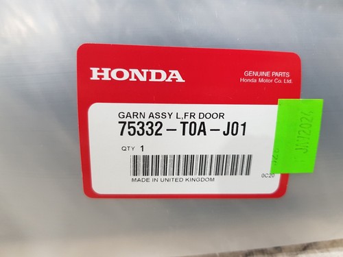 Modanatura modanatura porta lato passeggero anteriore sinistra originale Honda CR-V MK4 2011-2015 - Foto 11 di 12