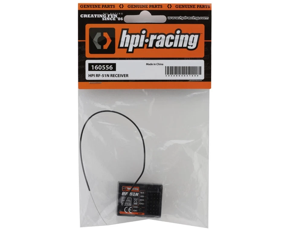 HPI RF-51N 2.4GHz 4-Channel Waterproof Receiver [HPI160556] - Image 2 of 2
