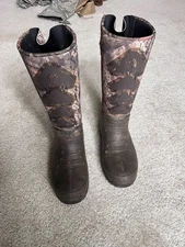 LaCrosse 340227 Aerohead Sport Waterproof Snake Boots for Men, 9, Mossy Oak