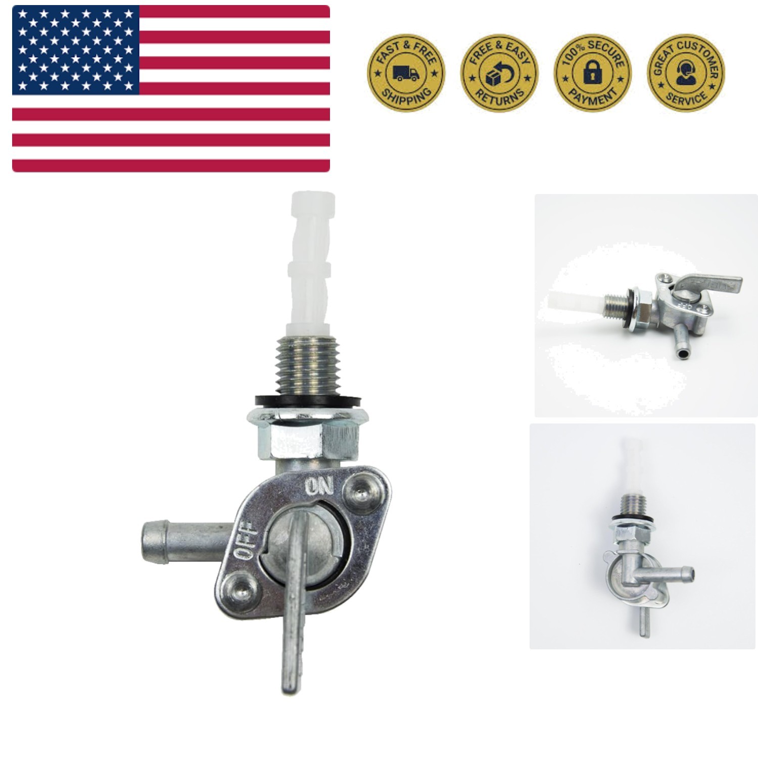 Fuel Tank Shut Off Valve 28-1783-v M10x1.25