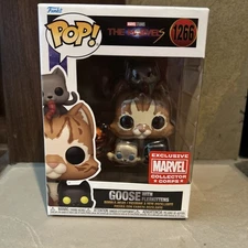 Funko Pop Goose with Flerkittens 1266 Marvel Collector Corps