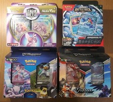 4x Sealed Assorted Pokemon Battle Decks - Palkia, Mewtwo, Quaquaval, Lycanroc