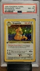 1999 POKEMON FOSSIL 1ST EDITION #4 DRAGONITE-HOLO PSA 8
