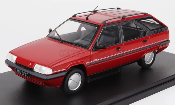 Hachette 1/24 Modellauto Statisch Citroen Bx 4X4 Evasion Break Sw 1983 Rot-image