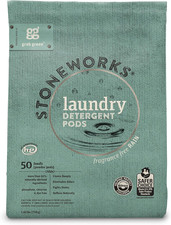 50 Load Unscented Laundry Detergent Pods Plant Mineral-Based Powder EPA Certifie