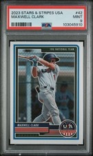 2023 PANINI STARS & STRIPES USA #42 MAXWELL CLARK PSA 9