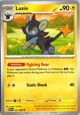 Luxio 027/088 Uncommon Perfect Order Pokemon Near Mint
