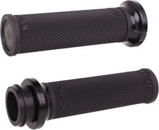 ODI V30HTWB-B Ruffian TBW Lock-On Grips - Black/Black