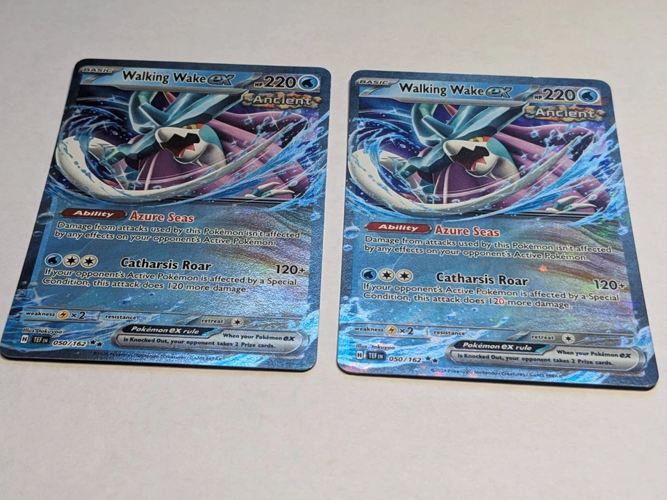 2x PLAYSET - 2x Walking Wake ex  -  Double Rare SV05: Temporal Forces 050/162 NM - Image 4 of 4