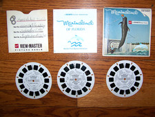 MARINELAND FLORIDA VIEWMASTER 3 REEL SET A-964 - EXC. - FREE SHIP