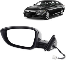 Left Driver Side Door Mirror Compatible with Honda Accord LX Sport 1.5T 2018-202