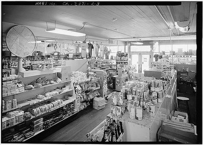 Yuen Chong Market,13923 River Road,Locke,Sacramento County,California,CA,HABS,2