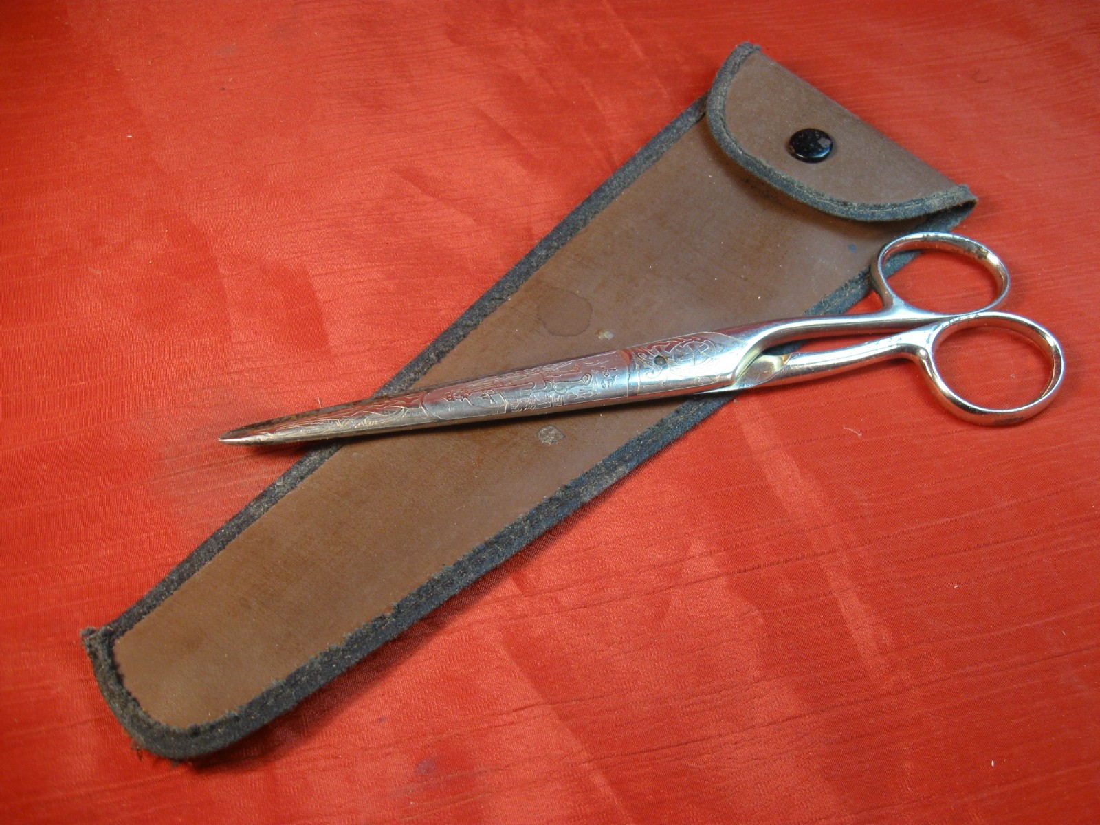 Vintage Sweden Eskilstuna Scissors & Case | eBay