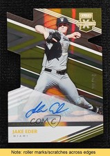 2020 Panini Elite Extra Edition 20/24 Jake Eder #111 Auto READ 3a1