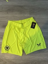Wolves Pro GK Shorts Away Castore Large Brand New With Tags