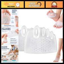 3-in-1 Pro Toe Straighteners  Silicone Toe Separators - Transparent Foot Care