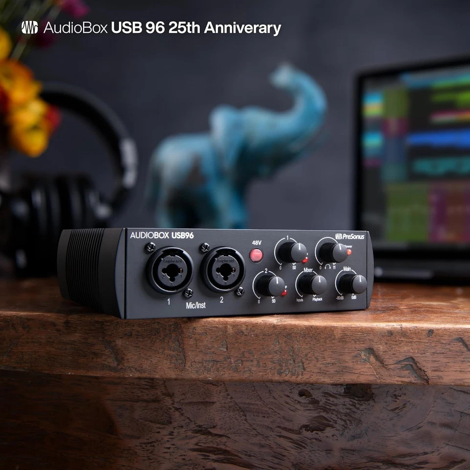AudioBox USB 96 25th Anniv. Interface & Studio One Software - Image 4 of 4