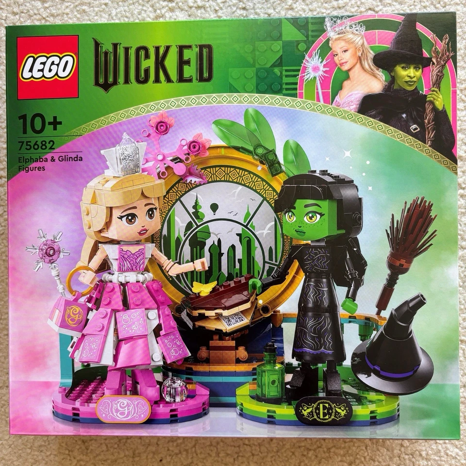 LEGO Wicked 75682 Elphaba & Glinda Figures BRAND NEW SEALED