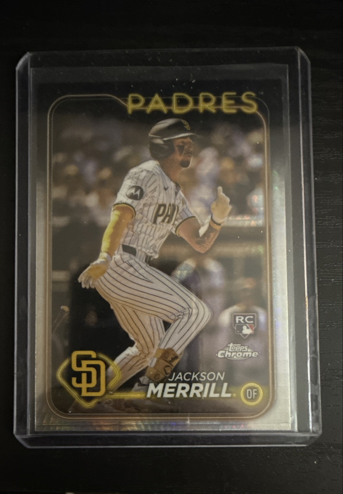 2024 Topps Chrome - Jackson Merrill #207 Prism Refractor (RC)