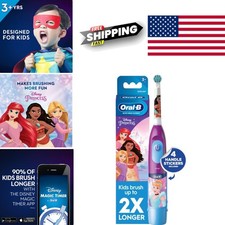 Interactive Kids Toothbrush with Disney Characters Battery Powered for Easy Use