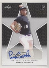 2020 Leaf Perfect Game National Showcase 45/50 Pierce Coppola #BA-PC1 Auto n5h