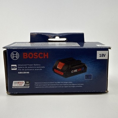 NEW BOSCH 18V 4.0 Ah Battery GBA18V40 Li-Ion