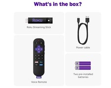 Roku Streaming Stick HD 2025 HD Streaming Device for TV with Roku Voice Remote