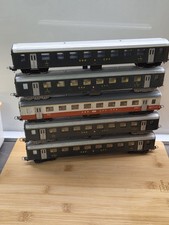 LIMA H0 5 CARROZZE SBB CFF CONVOGLIO RAPIDO SVIZZERO X 656 645 633 H0 424 TRENO 