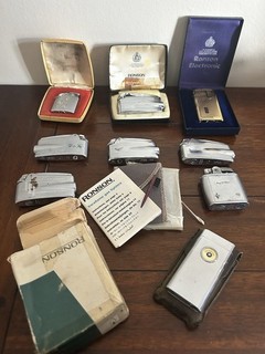 Collection Of Ronson Lighters (1)