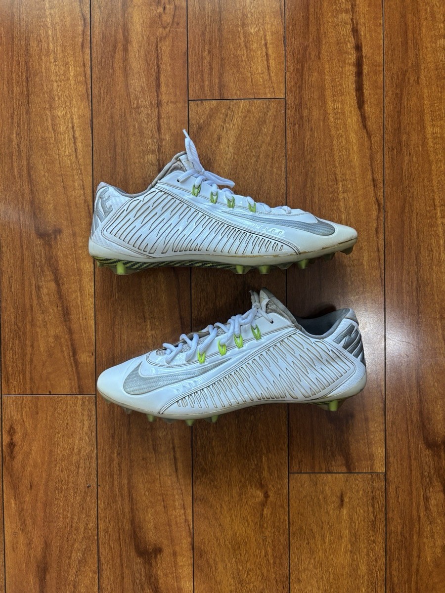スパイク NIKE VAPOR CARBON 2014 ELITE TD Nike Vapor Carbon Elite 2014 TD Football Cleats White/Silver