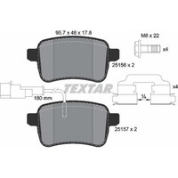 Textar 2515601 Bremsbelagsatz FüR Alfa Romeo Giulietta 940