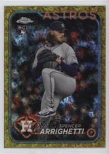 2024 Topps Chrome Update Gold Mini-Diamond Refractor /50 Spencer Arrighetti 6m7
