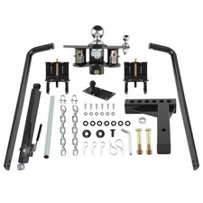 Weight Distribution Hitch With Sway Control Shank Ball 10000lbs 2-516 In Ball