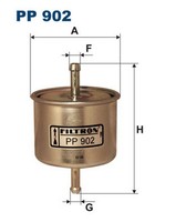 Kraftstofffilter Filtron PP 902 Leitungsfilter FüR Nissan Z32 Terrano 280ZX ZXT
