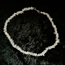 Beryll Mix Halskette Kette Splitterkette Edelstein Heilstein ca. 45 cm