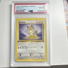 Pokémon Jungle Meowth 1st Edition Regular PSA 10 56/64 1999 EN