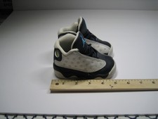 Jordan 13 Retro Baby Shoes Size 4C Navy White Blue Toddler Sneakers Rare OG