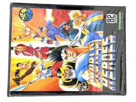 Neo Geo AES  World Heroes ROM Cartridge ADK Cartridge Boxed Tested from Japan