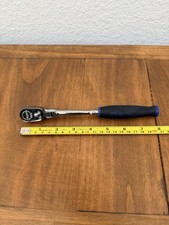 Snap-on Tools Usa New 14 Drive Ratchet Flex Head Blue Soft Grip New Thlf72