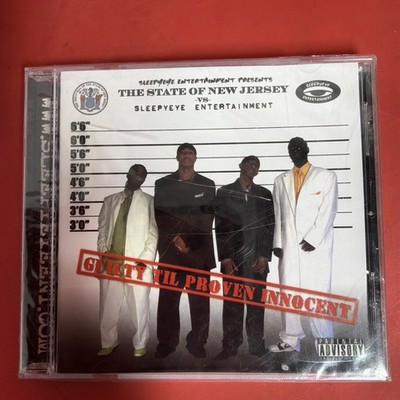 Guilty Til Proven Innocent CD Rare NJ Hip Hop Sleep Eye Ent 2006