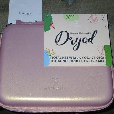 Color Nymph Dryad Regular Makeup Kit Multicolor Set Eyeshadow Lipstick Brush