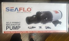 Seaflo Macerator Pump #SFMP1-120-01 New Sealed NIB