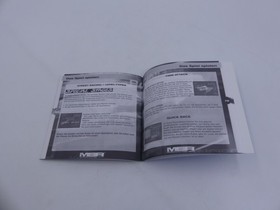 instruction manual for the video game Metropolis Street Racer Sega Dreamcast PAL